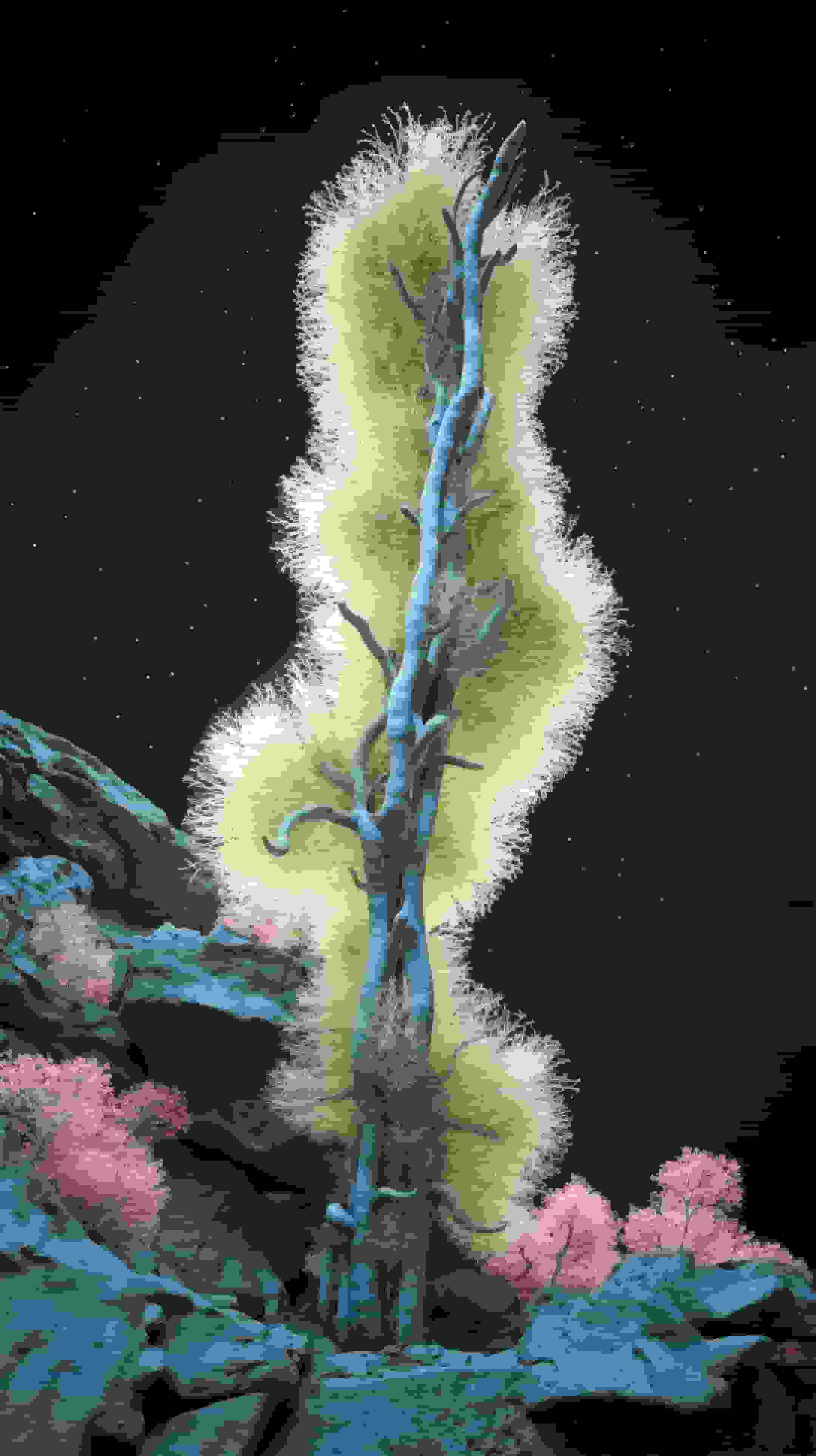 Neuro-Flora: Computational Botany Image